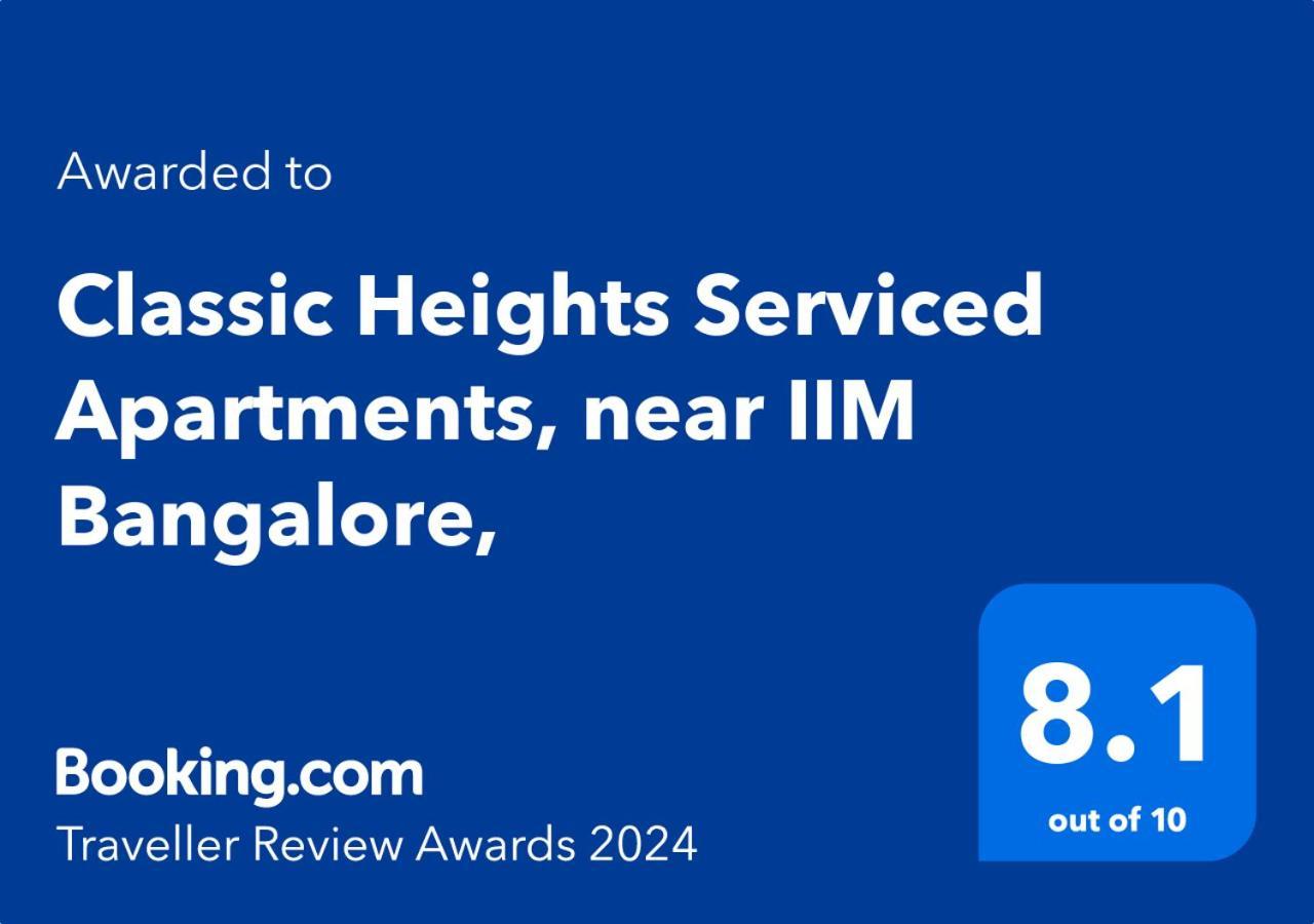 Classic Heights Serviced Apartments, Near Iim Bangalore, Hotel 3*