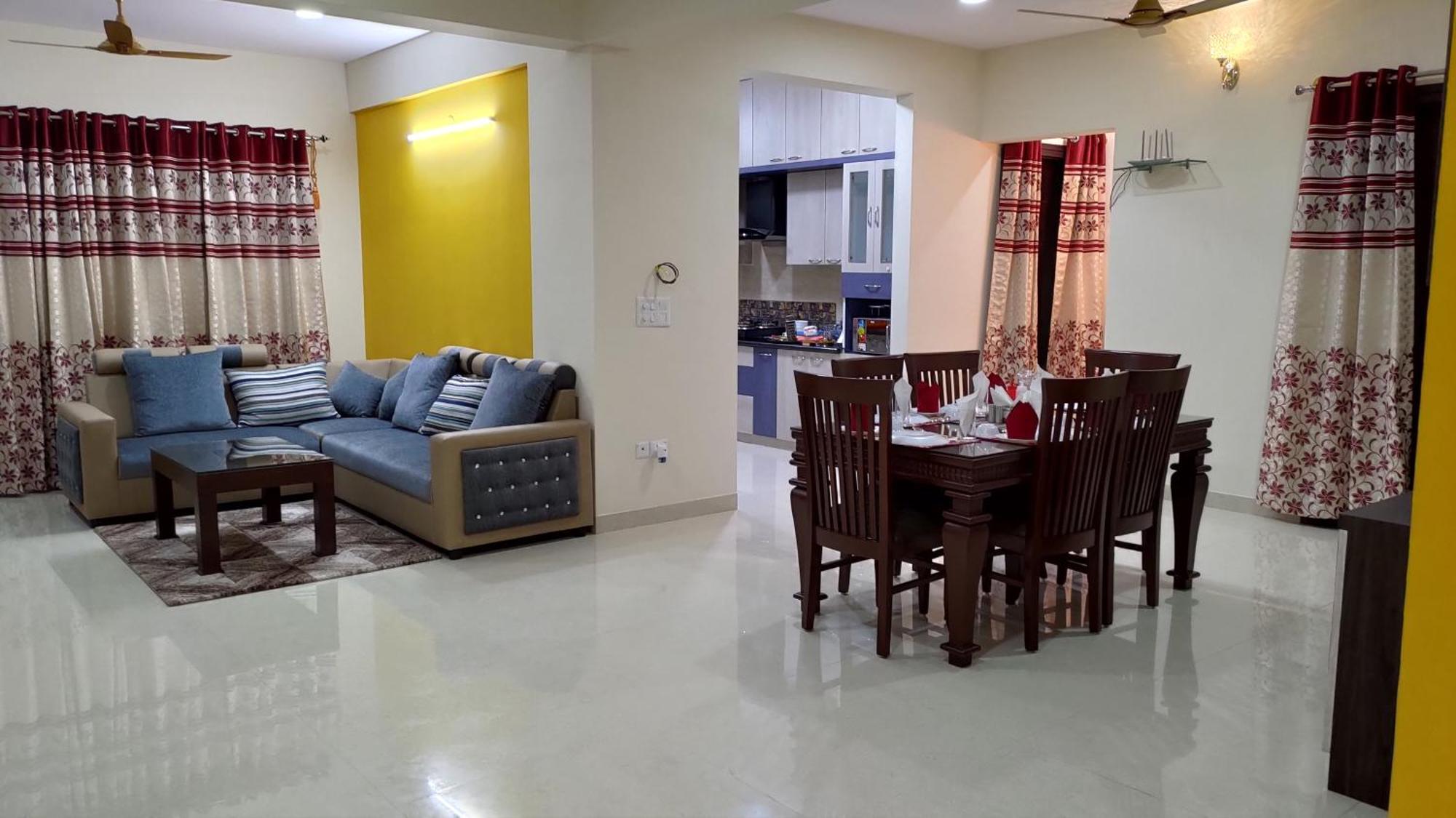 Apartment Entire 3 Bhk Corporate Service Manyata Tech Park Hebbal Bangalore