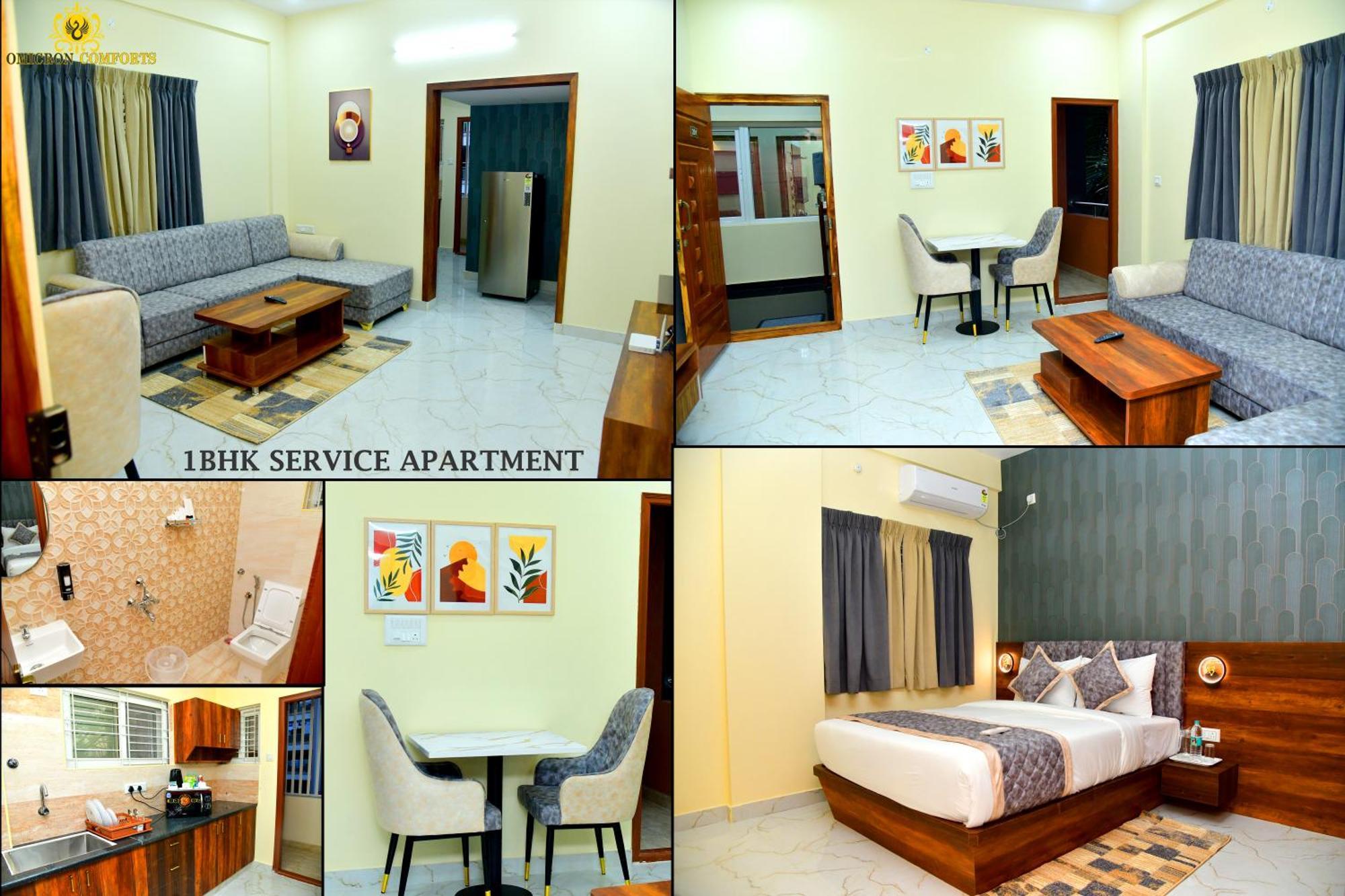 Apartment Omicron Comforts 1bhk 2bhk Service Bangalore