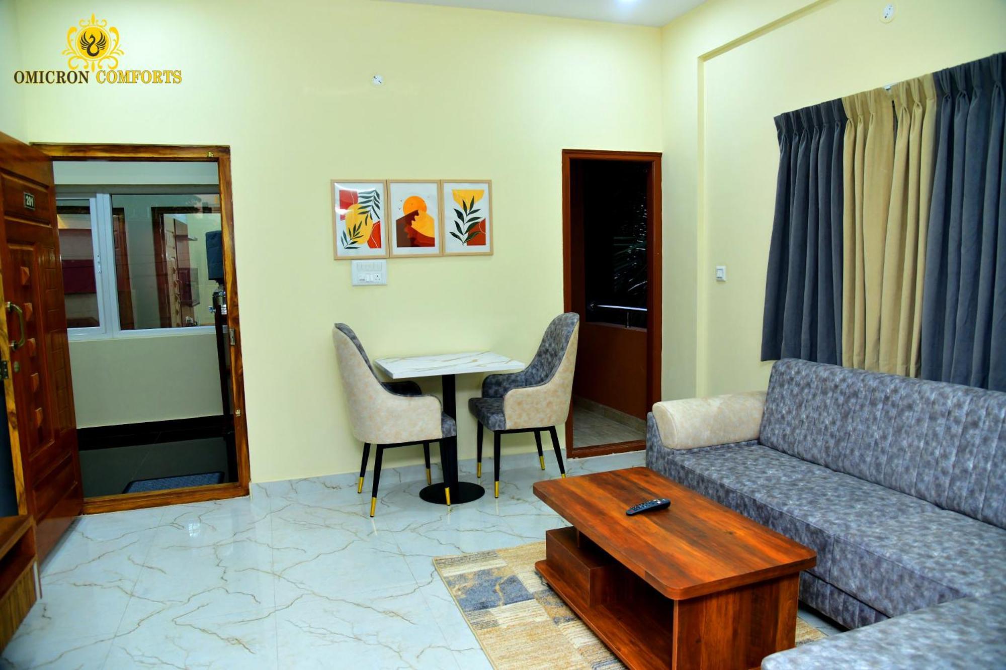 Omicron Comforts 1bhk 2bhk Service Apartment