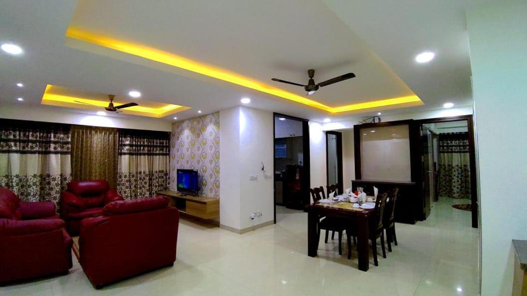 Deluxe Ac In 3bhk Corporate Service Aparment Manyata Tech Park *