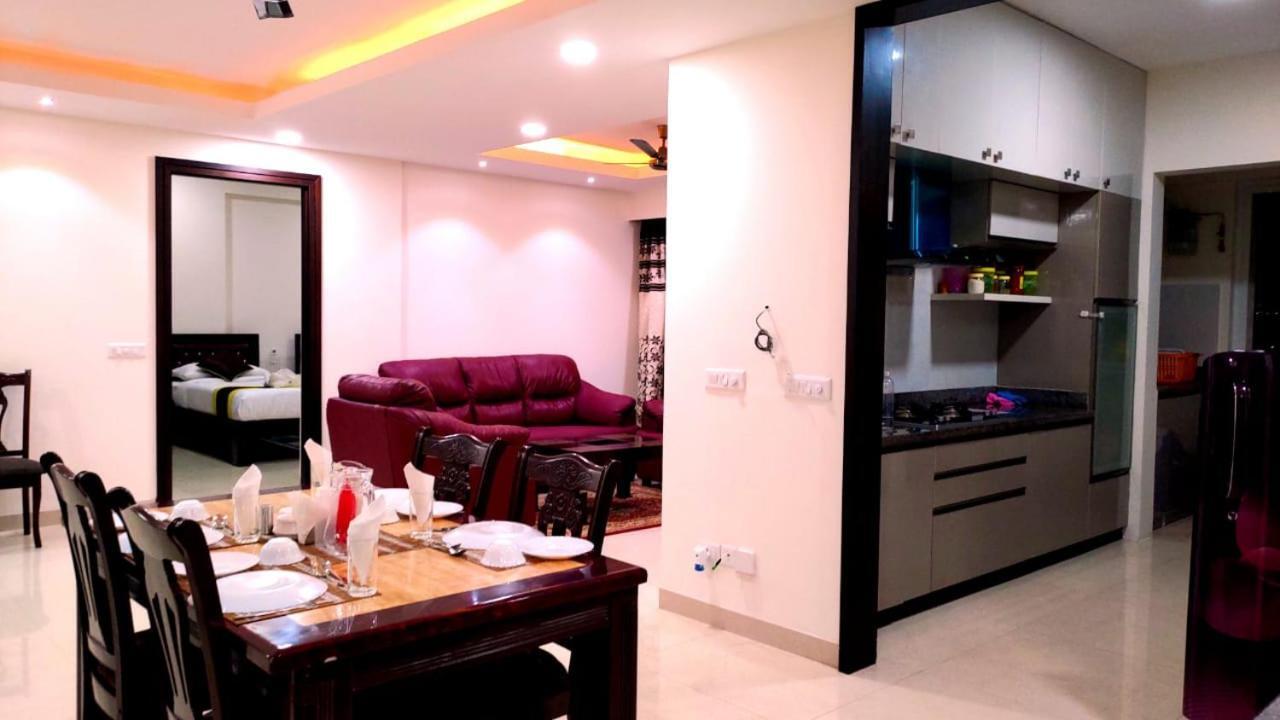 Deluxe Ac In 3bhk Corporate Service Aparment Manyata Tech Park Guest house *