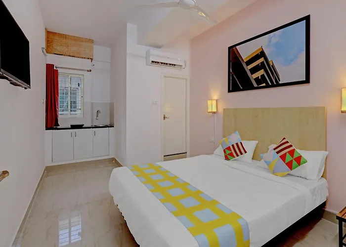 Hotel O Home Compact Studio Kr Puram Near Phoenix Marketcity
