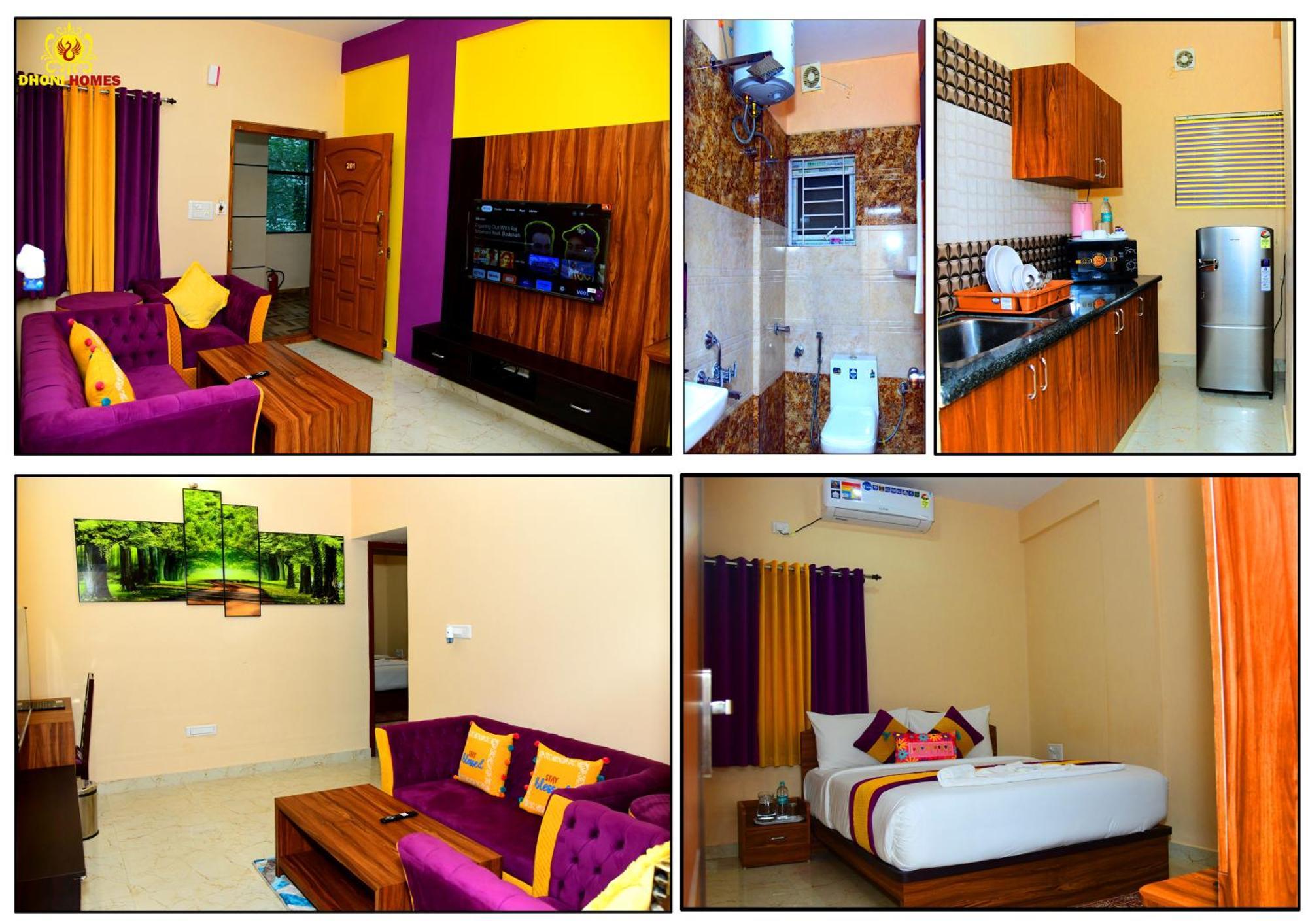 Dhoni Homes -premium 1 Bhk Service Manyata Tech Park * Bangalore